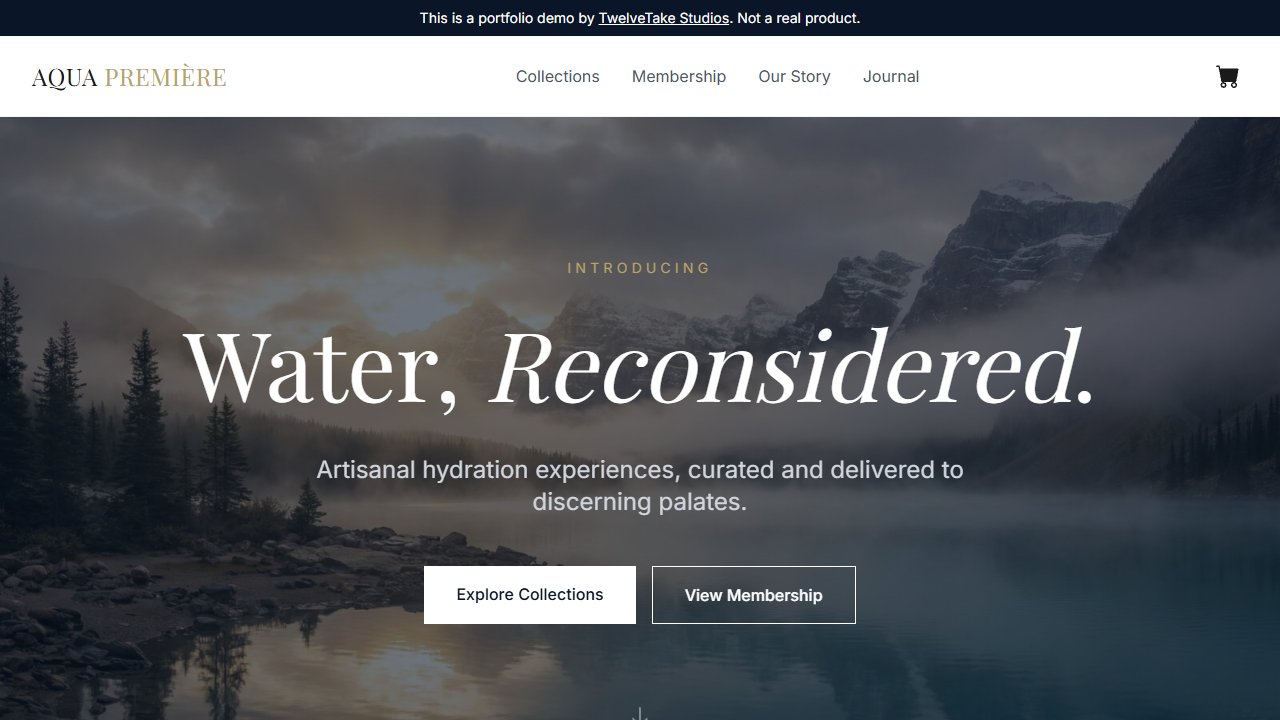 AQUA PREMIÈRE screenshot